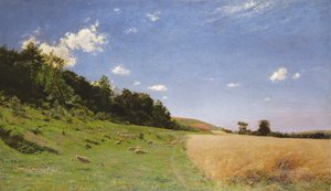 Rand van het bos aan de rand van Eu, 1883